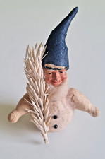 Weihnachten Watte Figur Zwerg