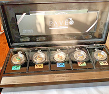 GABUN 5x1000 Francs Silber Pavé The African springbok 2014 PP Box Zertifikat