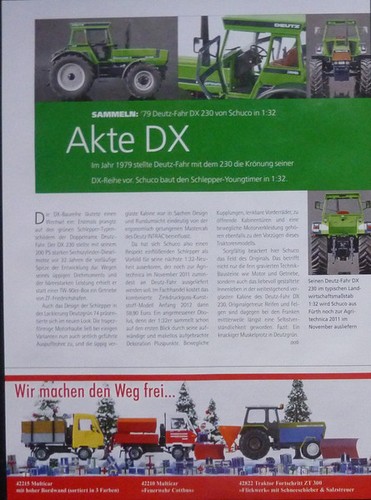 Deutz fahr 230 - fahr, dx