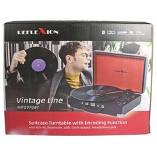Reflexion HIF1970BT Kofferplattenspieler mit Encoding AUX-IN Bluetooth USB neu