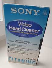 Sony video head - video, cleaner