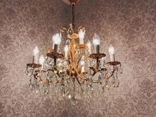 antik 12 Fl Kronleuchter