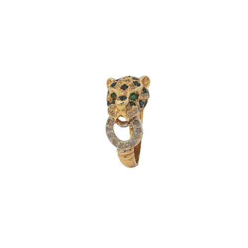 Ring panther gelbgold - 585, /