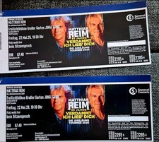 2 Tickets Matthias Reim