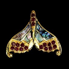 925 Sterlingsilber Brosche