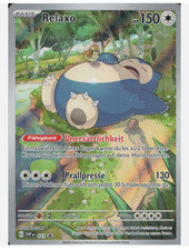 Relaxo SVP 051 Black Star Promo Deutsch 2023 NEU Pokemon 151