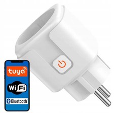WiFi SMART STECKDOSE WIFI INTELLIGENTE 16A PLUG SCHALTER ENERGIEMESSUNG TUYA