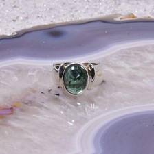 Turmalin Ring, 925er Silber, Edelsteinring (23501), Edelsteinschmuck