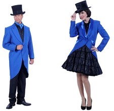 Blauer frack damen - blauer,