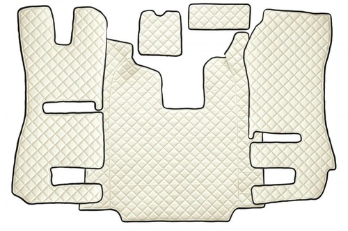 Set fußmatten beige - fußmatten,