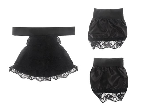 Spitzen manschetten und jabot - manschetten,