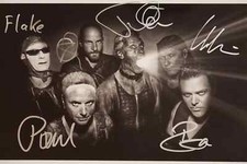 Rammstein Autogramm Großfoto