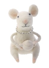 Neu 2022:  Weihnachtsdeko Maus