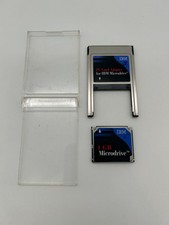 Original IBM Compact Flash CF-Adapter PCMCIA + 1GB Microdrive CF+ Typ 2, #5