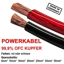 Stromkabel Powerkabel OFC