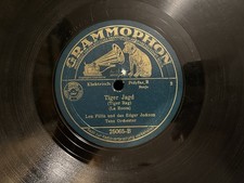 Tiger Rag Japanese Sandman Len Fillis British Jazz Schellackplatte Grammophon