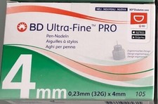 BD Ultra Fine Pro 4mm 2 x 105