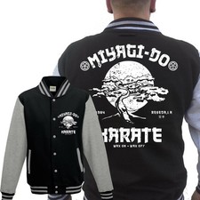 Miyagi Do Collegejacke Grau Fun , Kult , Lustig, Karate