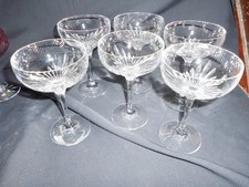 6 Sektgläser Champagnerschalen Dessertgläser passend zu Nachtmann STRATOS