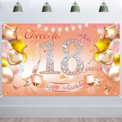 Geburtstag banner - 18.,