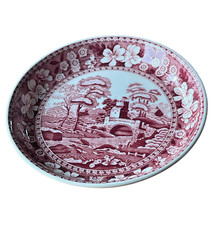 Untersetzer, Süßstoffteller ca. 10,3 cm  Spode Copeland Pink Tower