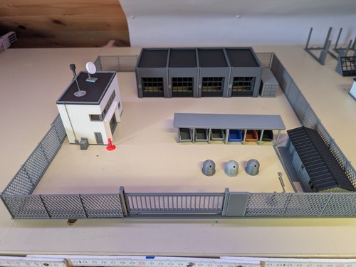 Gebäude bauhof iv - h0, 1:87