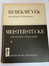 EDITION MUSICA BUDAPEST Z.3558/B  MEISTERSTÜCKE BAND 2  VIOLINE & KLAVIER