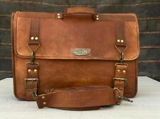 Sling Herren Schulter Messenger Laptop Vintage Tasche Leder Echt Crossbody