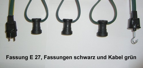 Illu lichterkette montiert - illu, e27