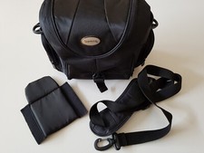 Mantona Premium Fototasche schwarz Schnellzugriff Staubschutz für DSLR 