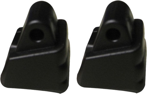 2pcs black roller skates brake - 2pcs,