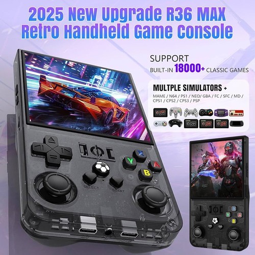 R36 max handheld spielkonsole - max,