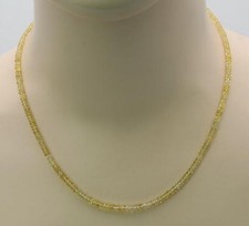 Goldberyll-Kette gelber Beryll