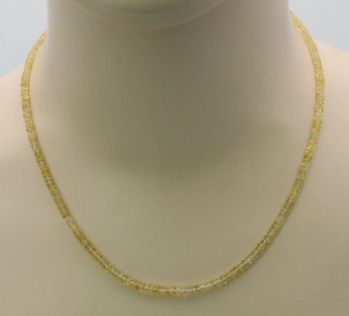 Goldberyll kette gelber beryll - goldberyll-kette,