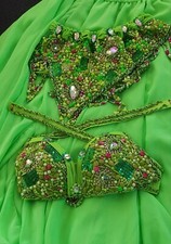 Profi Bauchtanzkostüm 2 Tlg.