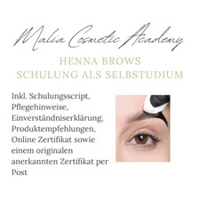 Henna Brows Schulung als