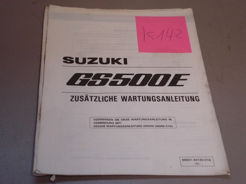 Suzuki 500 ergänzende - e,