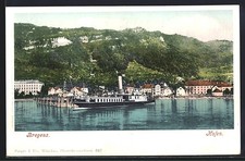 Bregenz, Dampfer verlässt den