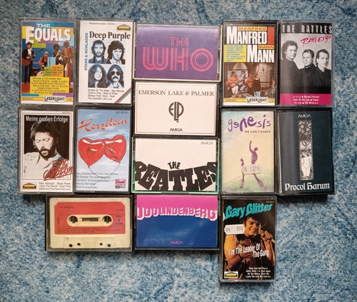 Sammlung musikkassetten mc - 14,