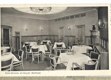 AK Dortmund - Hotel Wicküler am Burgtor (Innenansicht) von 1951.