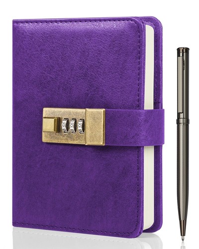 Tagebuch mit schloss pu - tagebuch,