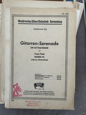 Gitarren-Serenade Tango Funk Holzschuh  + 2. Stimme Diatonische Club Noten