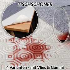 Tischschoner Tischpolster Molton Tischdeckenunterlage Tischschutz Meterware ANRO
