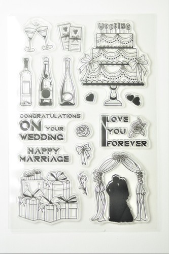 Stempel hochzeit einladung - stempel,