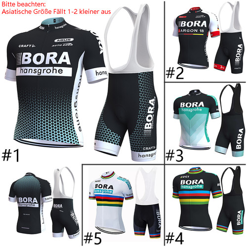 Herren radtrikot set - radtrikot, kurzarm