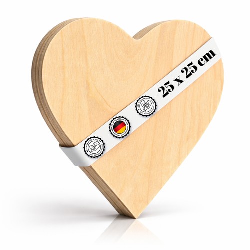 Holzherz groß xxl deko - xxl,