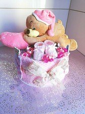 ♥ Schlafbärchen mit Kissen