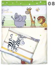 2 - 4tlg Kinderwagenset Baby Bettwäsche für Kinderwagen Bezüge Decke Kissen