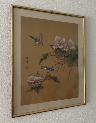 Chinesische seidenmalerei shi - seidenmalerei,
