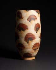 Artisan ceramic vase signed - ceramic,